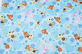Disney Finding Nemo Sea Turtle Squirt Fabric printed in Korea by the Half Yard